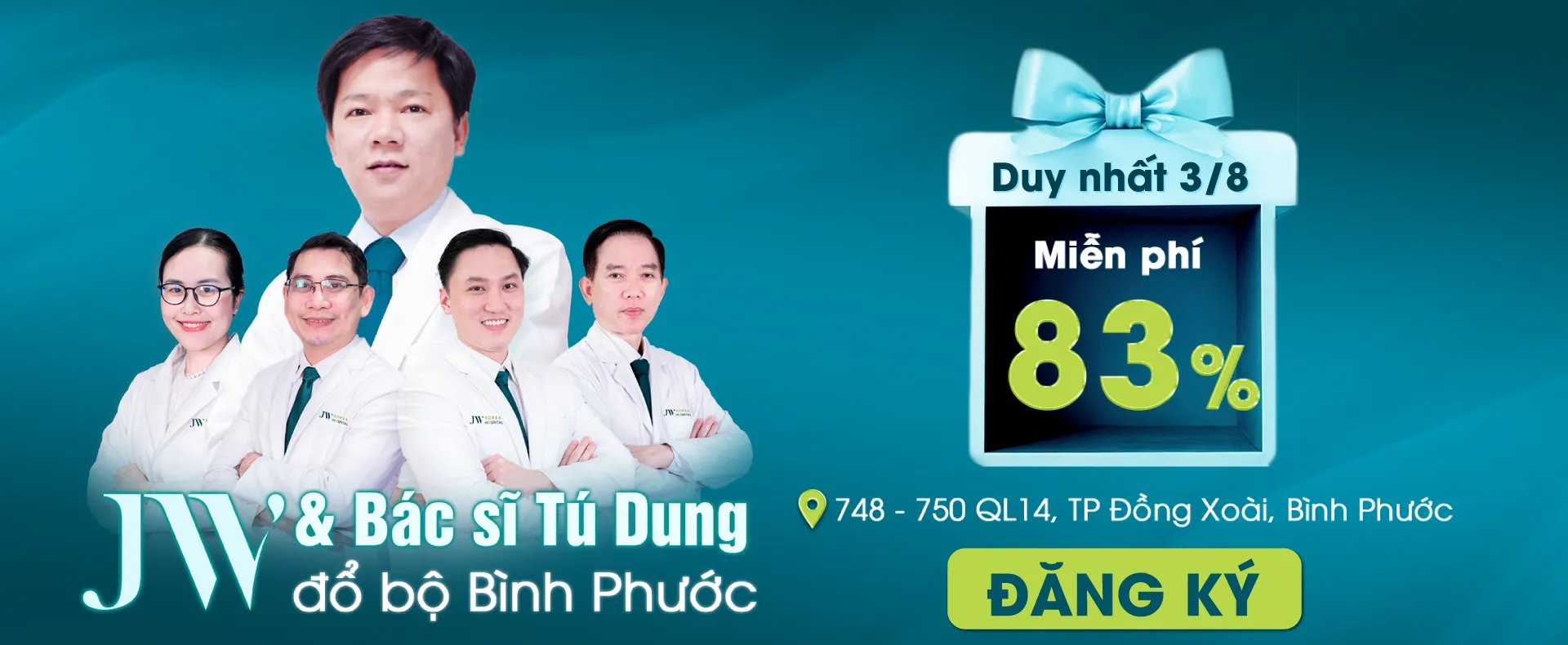 Bệnh viện JW đổ bộ Bình Phước 2025