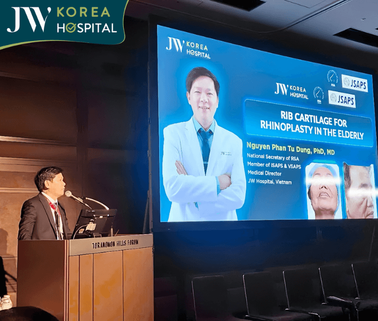 bác sĩ tú dung trình bày báo cáo