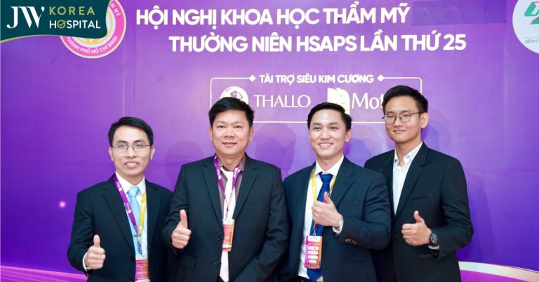 Bác sĩ Tú Dung cùng JW tạo Cú Nổ lớn trong giới nghiêng cứu tại: Hội Nghị Quốc Tế HSAPS
