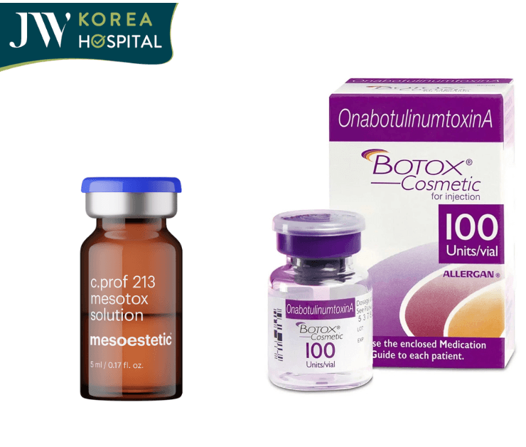 so sánh giữa mesotox và botox