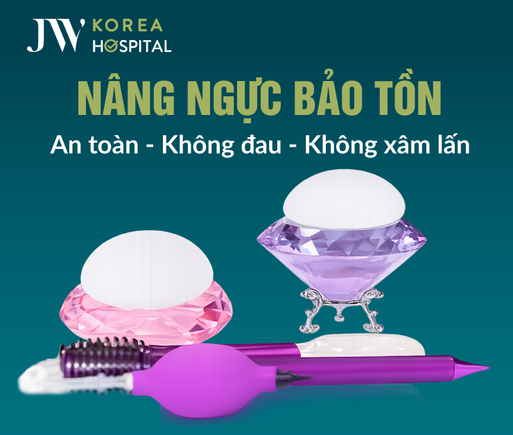 Công nghệ nâng ngực bảo tồn an toàn, không đau