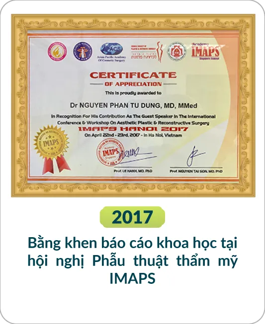Hình ảnh thành cột mốc thành tựu nổi bật của Bác sĩ Nguyễn Phan Tú Dung