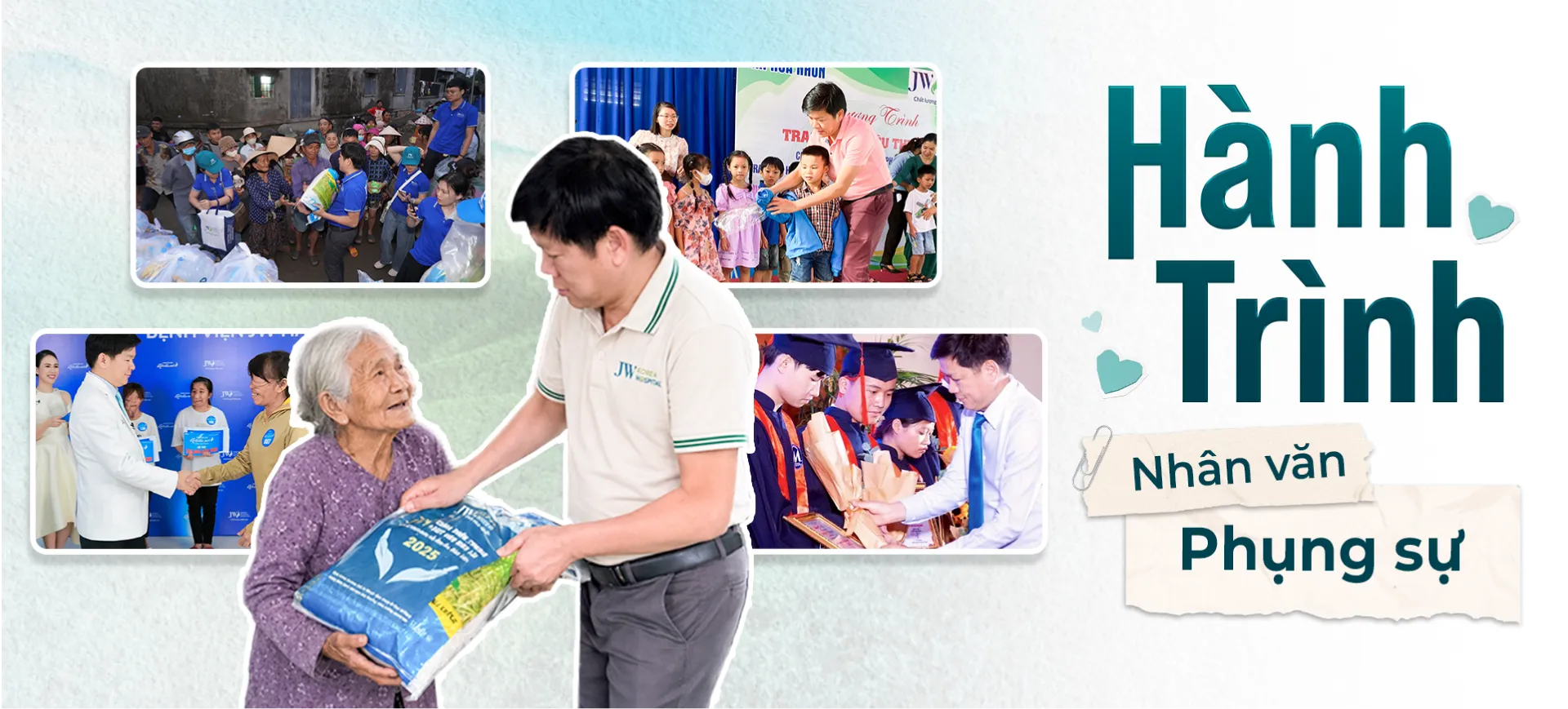 Hình ảnh banner Bác sĩ Tú Dung tham gia hoạt động xã hội