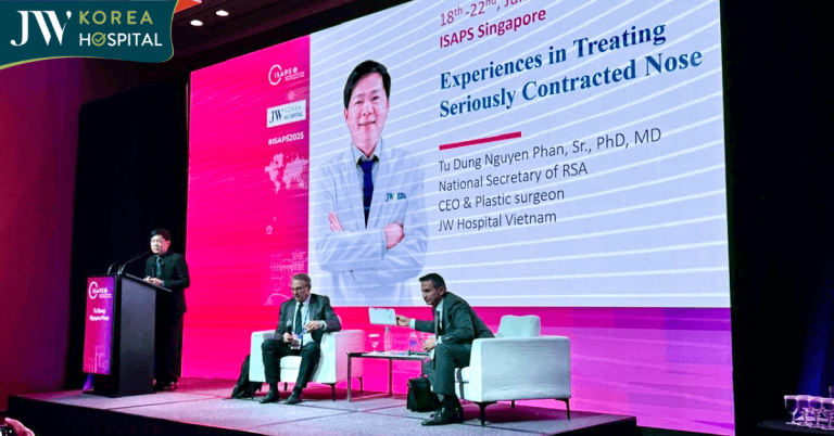 Bác sĩ Tú Dung gây tiếng vang tại ISAPS với kỹ thuật nâng mũi co rút bằng sụn sườn tự thân